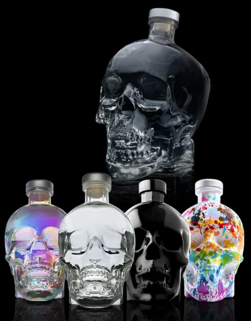 Crystal Head Skull Shot Glass 4-Pack