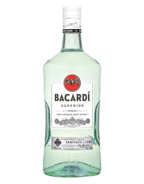 Bacardi Superior Light Rum 1.75 Liter