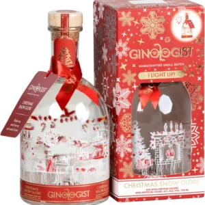 Ginologist Small Batch Christmas Snow Globe Gin