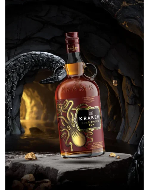 Kraken Gold Spiced Rum 750ml