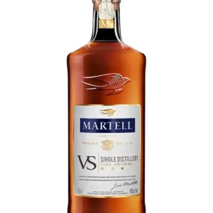 Description Martell VS Single Distillery Fine Cognac Enjoy the fruity nature a young wine affords when you drink a glass of Martell Single VS. This very special brand of cognac combines the qualities of plum, lemon, and apricot into a nice after-dinner glass. It goes well with a cheese or chocolate serving after the main course.