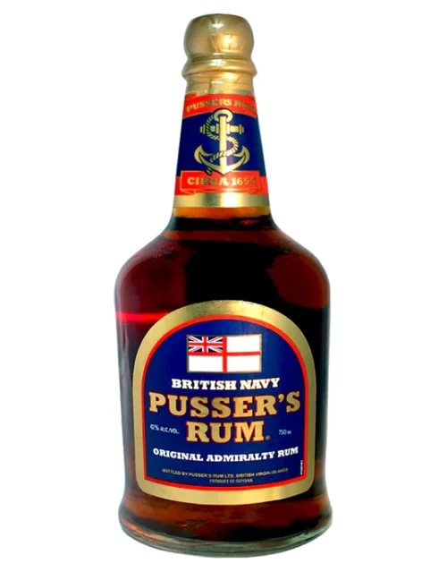 Pussers British Navy Rum 750ml