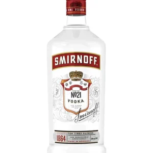 Smirnoff 80 proof 1.75 Liter