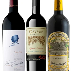 Opus One, Caymus Special Select & Far Niente Cabernet 3-Pack Bundle
